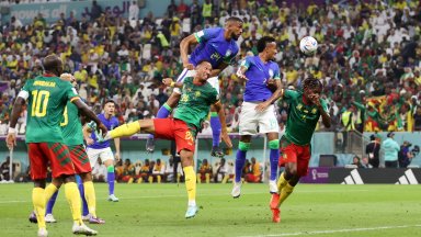 Мондиал 2022 на живо: Камерун - Бразилия 0:0, златен шанс за африканците
