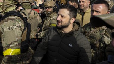 Украинският президент Володимир Зеленски каза днес в ежедневното си видеообръщение