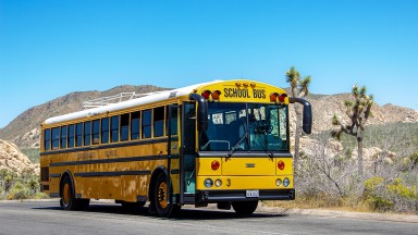 Турчин тръгва на околосветско пътешествие с училищен автобус