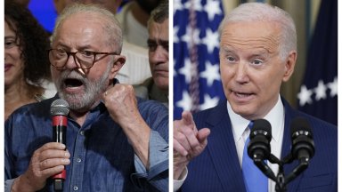 Американският президент Джо Байдън покани новоизбрания бразилски президент Луиз Инасио