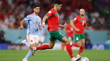 Мондиал 2022 на живо: Мароко - Испания 0:0