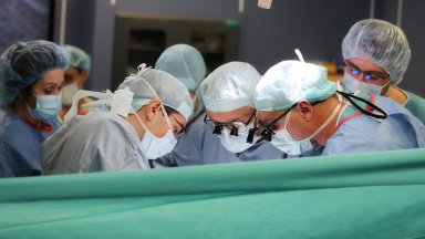 Специалисти от Военномедицинска академия ВМА извършиха поредна чернодробна трансплантация