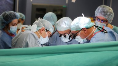 Специалисти от Военномедицинска академия ВМА извършиха поредна чернодробна трансплантация