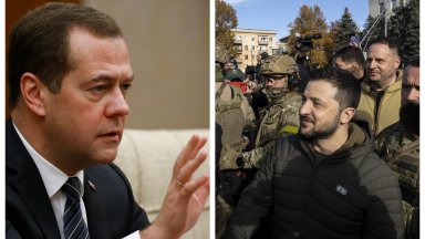 Заместник председателят на руския Съвет за сигурност Дмитрий Медведев нарече украинците