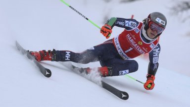Доминация:  Марко Одермат отвя конкуренцията в гигантския слалом