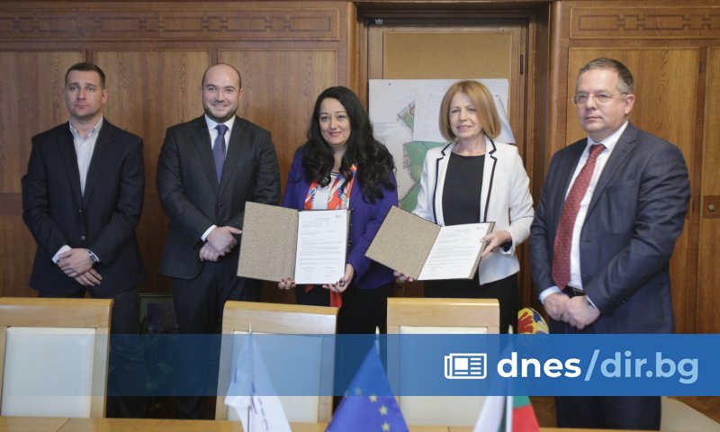 Столичната община и Европейската инвестиционна подписаха договор за 50 млн.