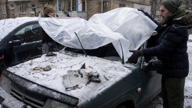 Украинската противовъздушна отбрана е свалила 13 дрона след поредните руски