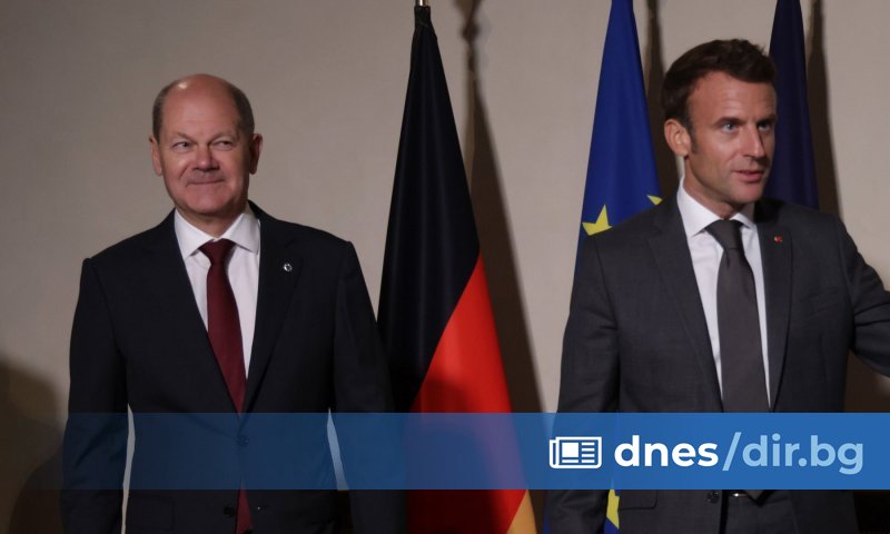 Френският президент Еманюел Макрон ще бъде заместен от германския канцлер
