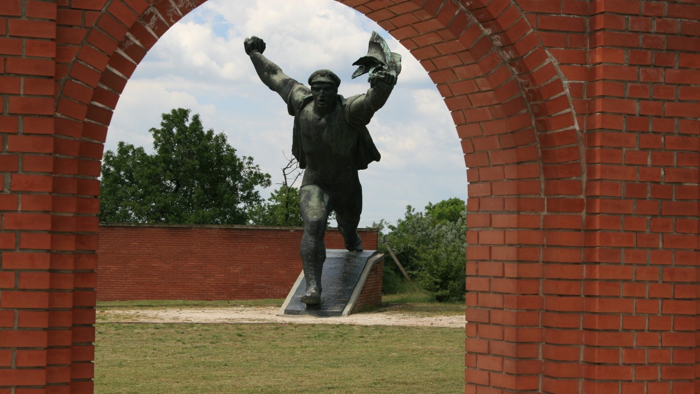Гробището на комунистическите статуи в Будапеща