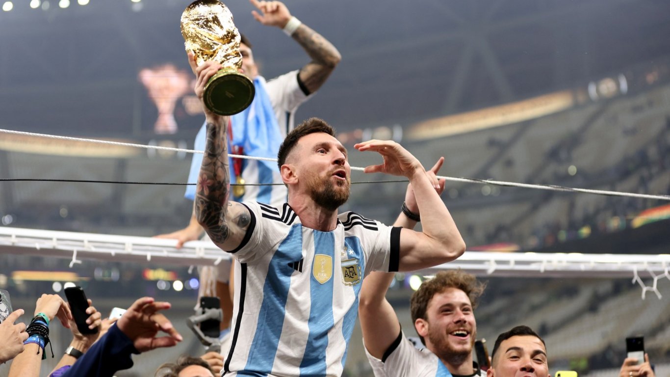 Бум на футболните татуировки в Аржентина след световната титла