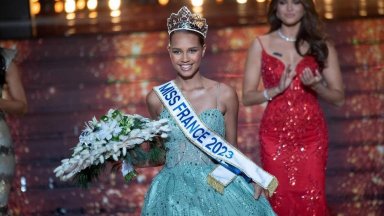 18-годишно момиче от Гваделупа спечели короната на "Мис Франция"
