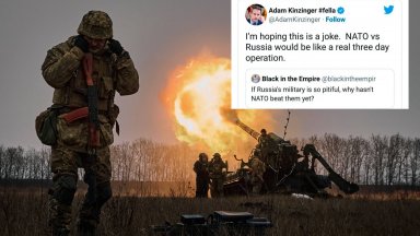 Американският конгресмен републиканец Адам Кинцингер заяви че НАТО може да