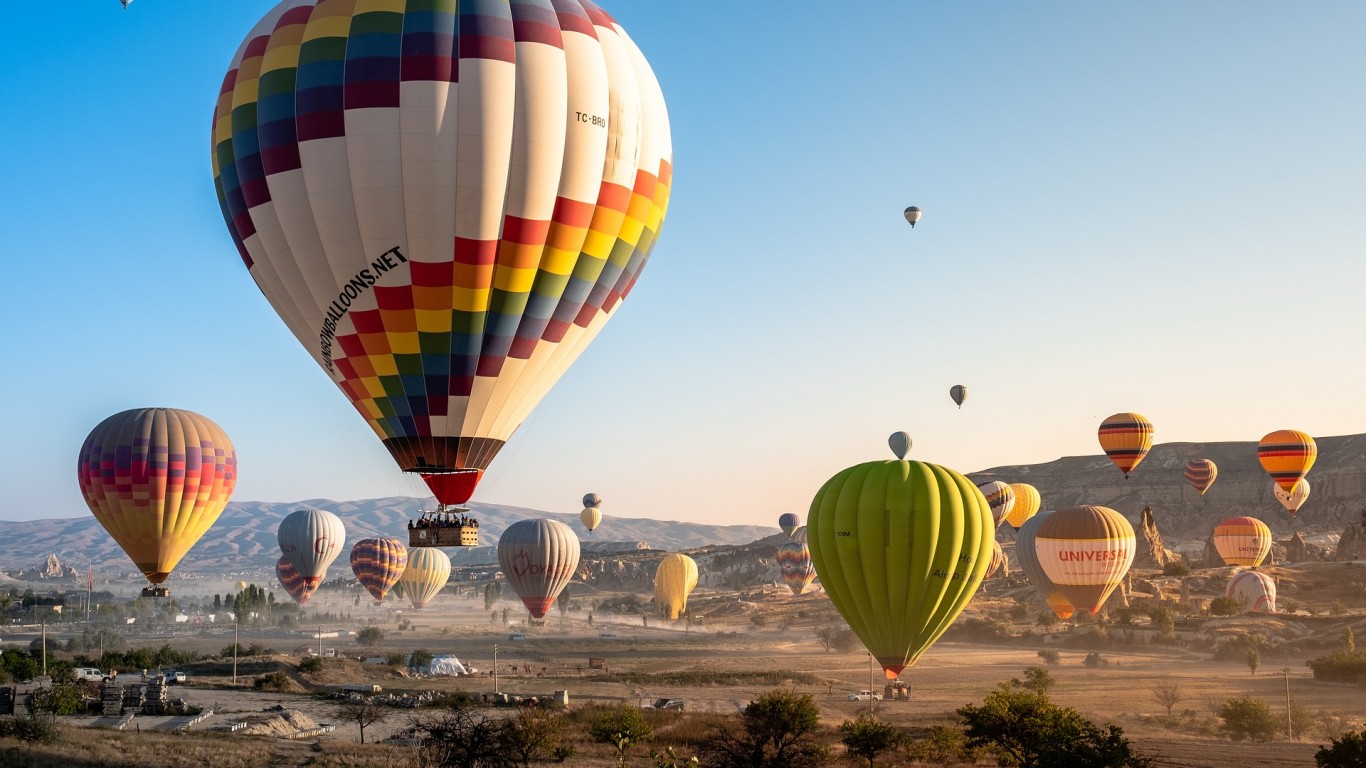 Кападокия и уникалното приключение на полет с балон