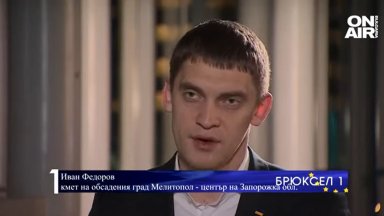 Сега Мелитопол е напълно окупиран и е много трудно за