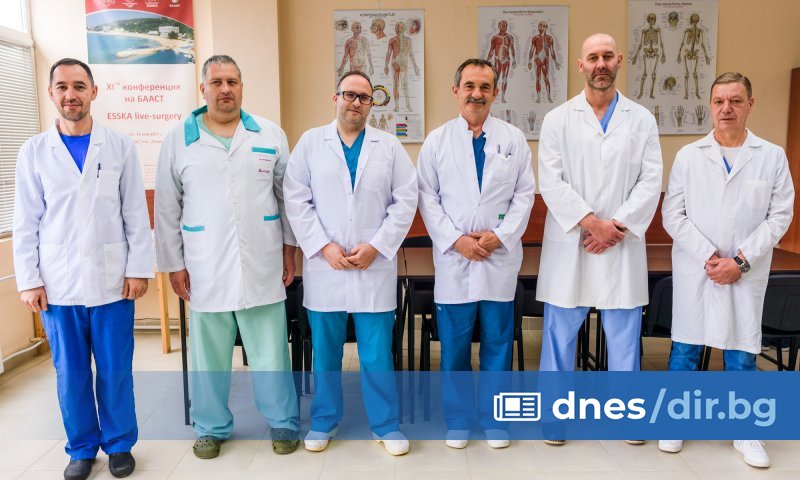 Варненски ортопеди спасиха ходилото на пациентка с операция с био ...