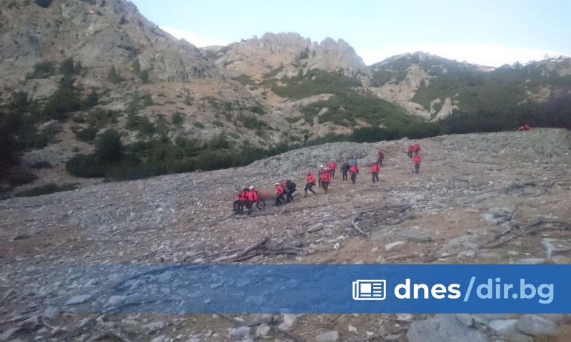 В планинската служба е получен сигнал за мъж със сериозна