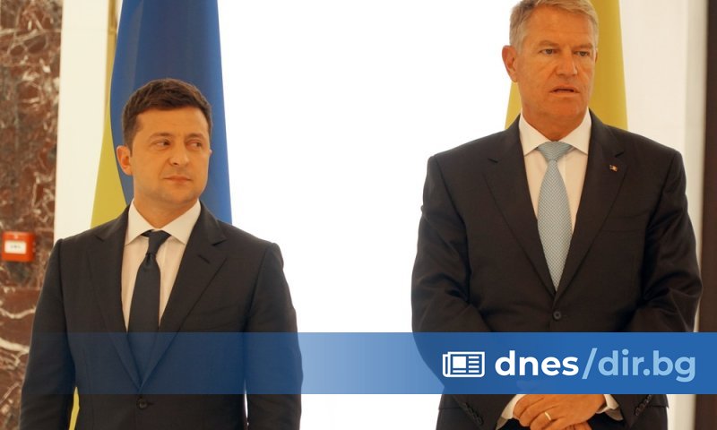 Румънският президент Клаус Йоханис е провел днес телефонен разговор с