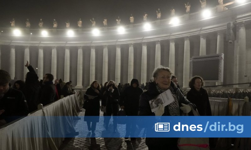 Префектурата на Рим очаква във Ватикана да дойдат 100 000