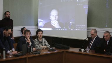 По време на изслушване чрез видеоконферентна връзка в парламентарната комисия