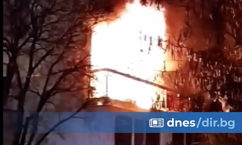 Възрастна жена загина при пожар в жилищен блок в русенския