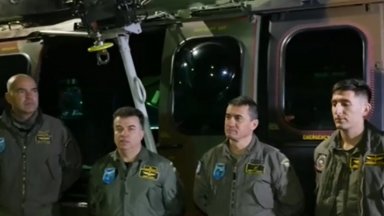 Хеликоптерът беше извикан по най бързия начин с оглед на тежките