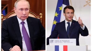Президентът на Франция Еманюел Макрон заяви че парадоксът на руския