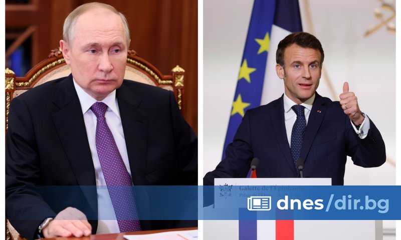 Президентът на Франция Еманюел Макрон заяви, че парадоксът на руския