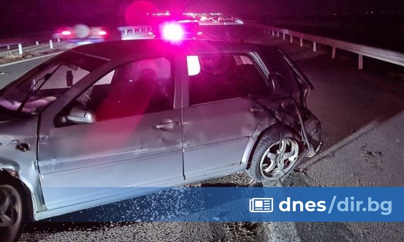 Катастрофа с мигранти на автомагистрала Тракия е станала тази вечер