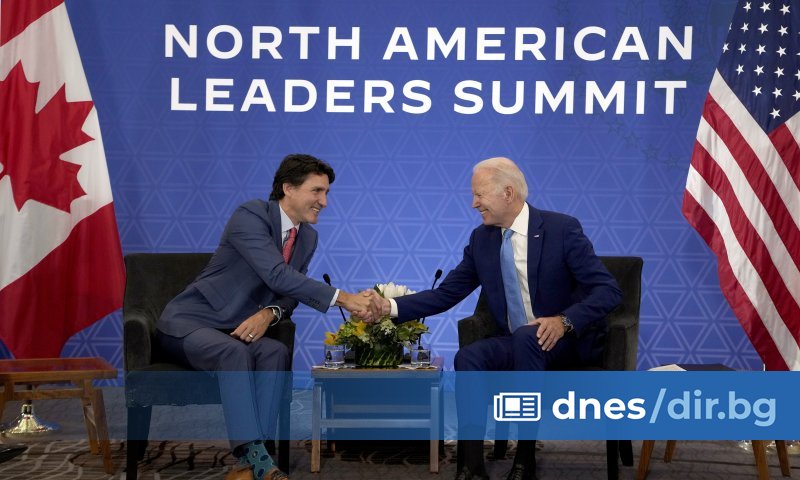 Президентът на САЩ Джо Байдън ще посети през март Канада,