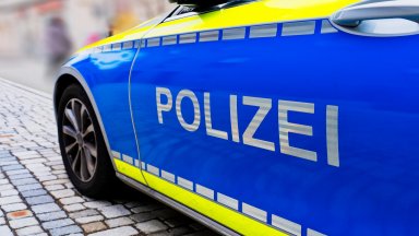 Германската полиция в град Карлсруе близо до границата на страната