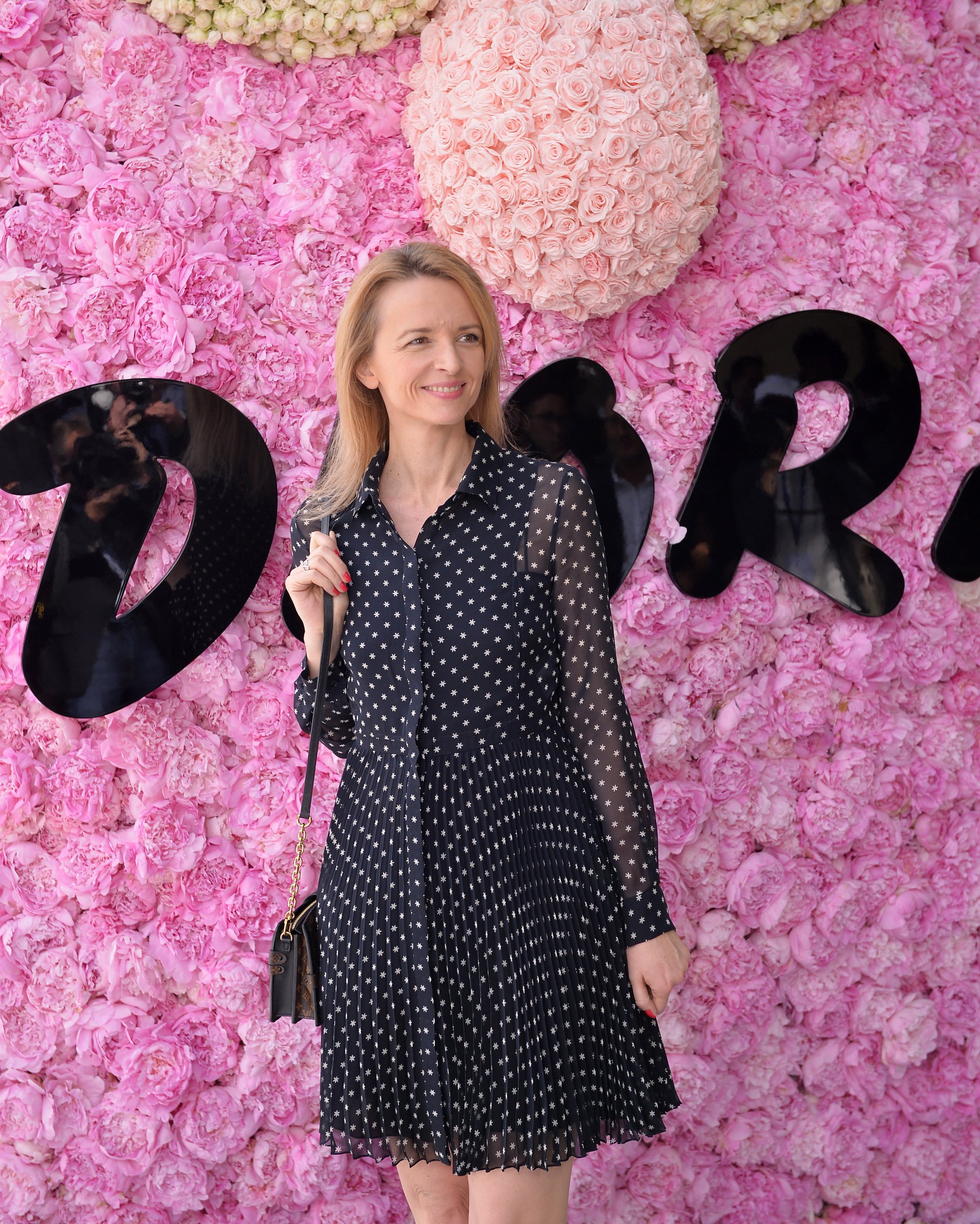 Делфин Арно на представянето на мъжката колекция на Dior за сезон пролет/лято 2019 г.