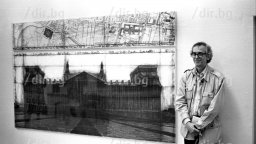 Януари 1993 г.: Изложбата на Кристо в Берлин преди да опакова Райхстага
