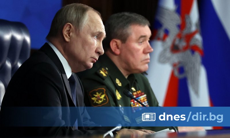 Началникът на руския генерален щаб Валерий Герасимов бе назначен днес