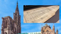 Страсбург се сдоби с "безценна" рисунка на катедралата си (видео)