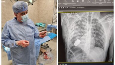 В разгара на руската агресия срещу Украйна военни лекари са