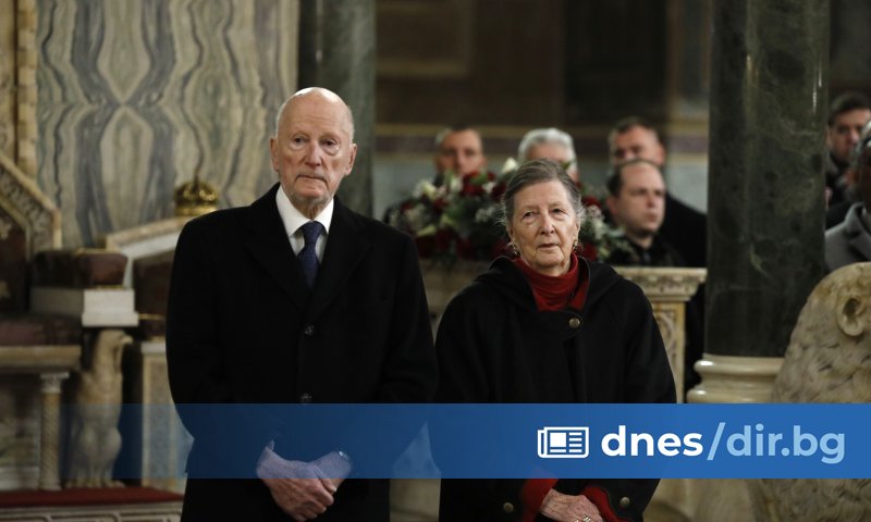Благодарствен молебен за 90-годишнината от рождението на княгиня Мария Луиза
