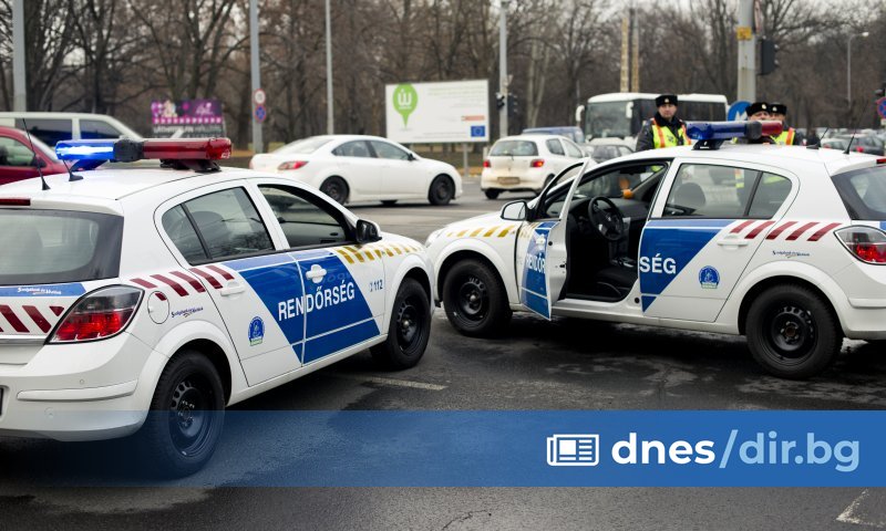 Мъж намушка с нож вчера трима полицаи в унгарската столица