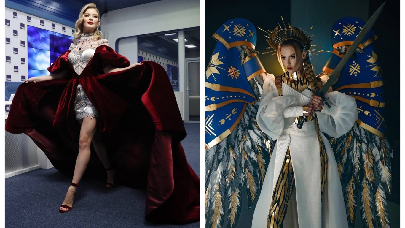Русия и Украйна на конкурса „Мис Вселена“: Короната на Екатерина II срещу „воин на светлината“