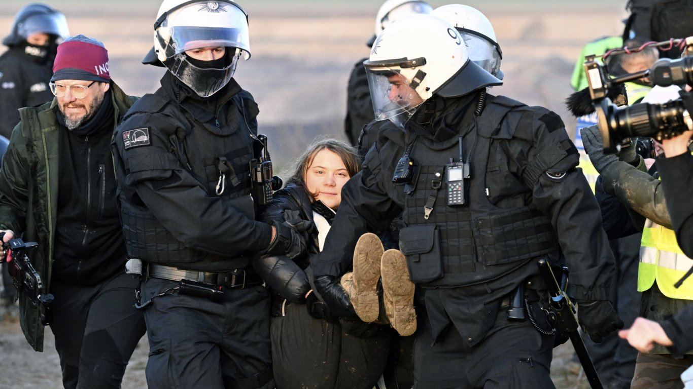 Полицията в Германия потвърди за ареста на Грета Тунберг (видео)
