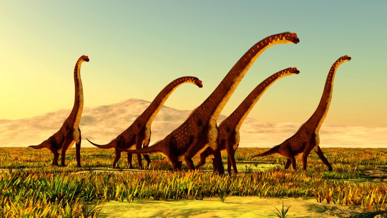 Откриха над 250 фосилизирани яйца на титанозаври
