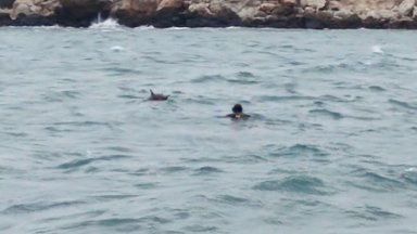 Военнослужещи от Военноморските ни сили унищожиха плаваща мина на 200