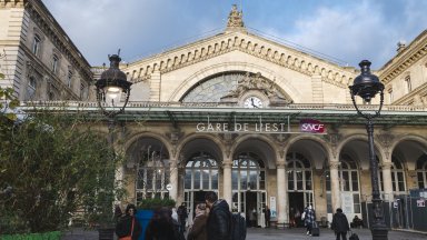Движението на влакове на Източната гара в Париж най натоварената гара