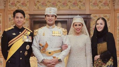 Първата кралска сватба за 2023 г.: Султанът на Бруней омъжи 38-годишната си дъщеря
