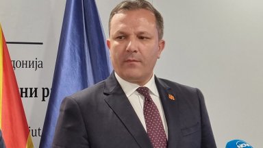 Министърът на вътрешните работи на Република Северна Македония Оливер Спасовски