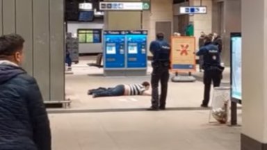 Нападение с нож беше извършено в брюкселското метро в понеделник