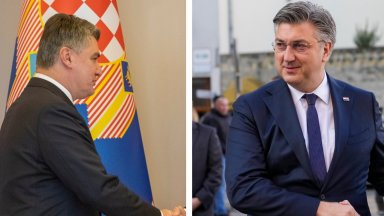 Хърватският премиер Андрей Пленкович отхвърли изявлението на президента Зоран Миланович