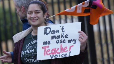 Във Великобритания започна най голямата стачка на учители и държавни служители