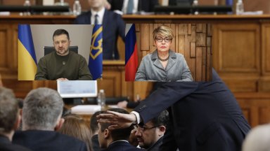 Украинският президент Володимир Зеленски благодари на българския парламент за признаването