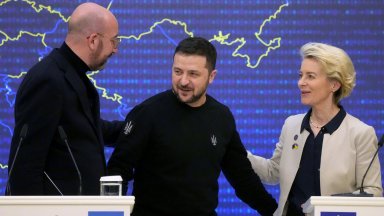 Лидерите на ЕС решиха също така да предоставят на Грузия
