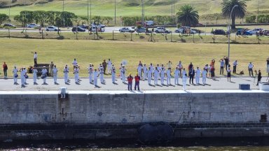 Българският военен научноизследователски кораб Св св Кирил и Методий НИК
